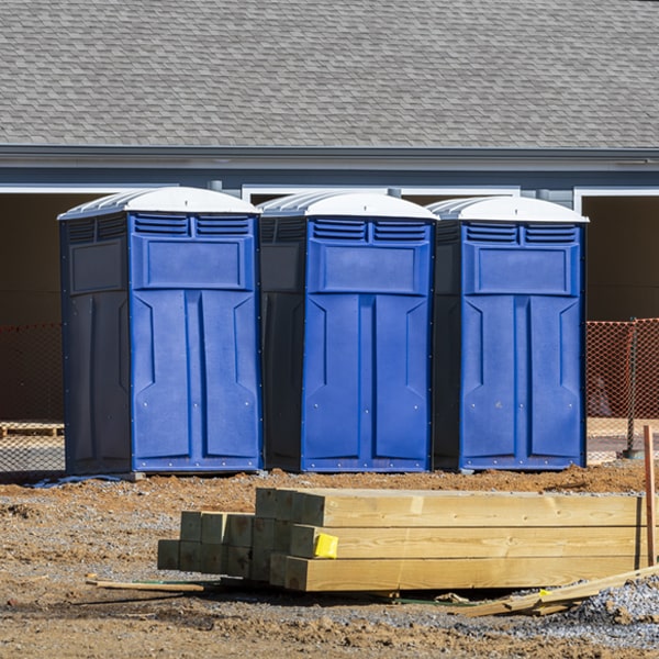 are there any restrictions on what items can be disposed of in the porta potties in Cornwall